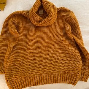Cowl neck sweater
